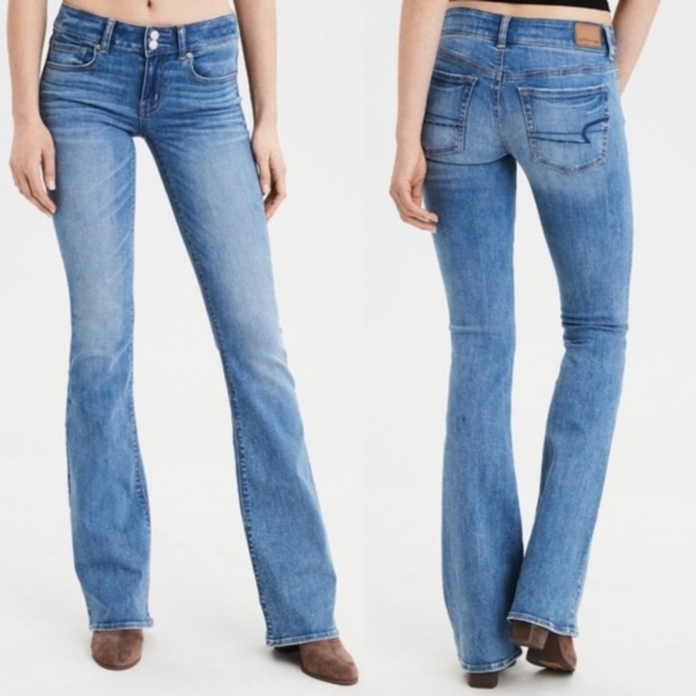 American Eagle Artist Low Rise Flare Jeans